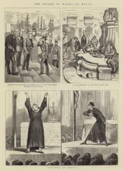 The Prince of Wales at Malta